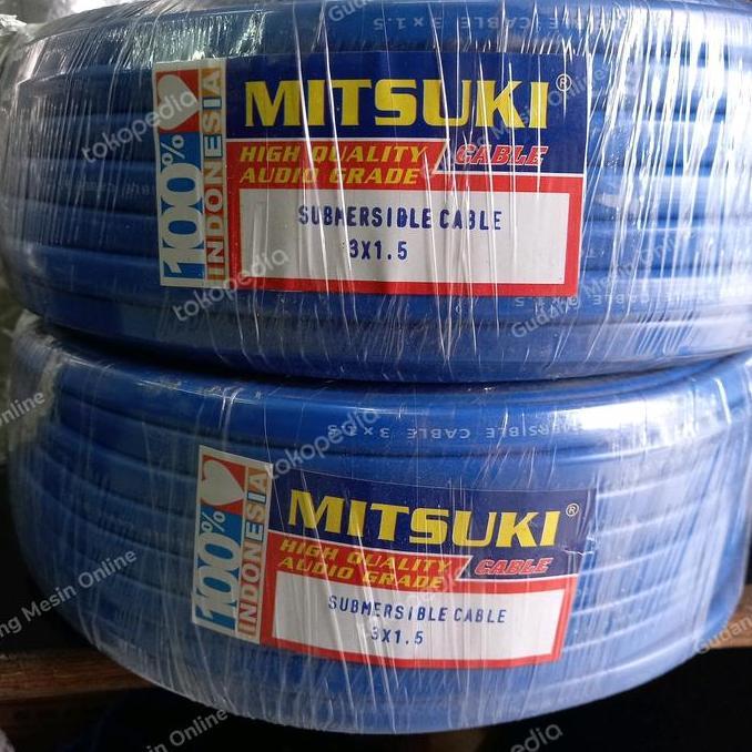 Kabel Pompa Satelit 3 X 1.5 Mm Kabel Pompa Satelit York San Ei Shimizu Hemat