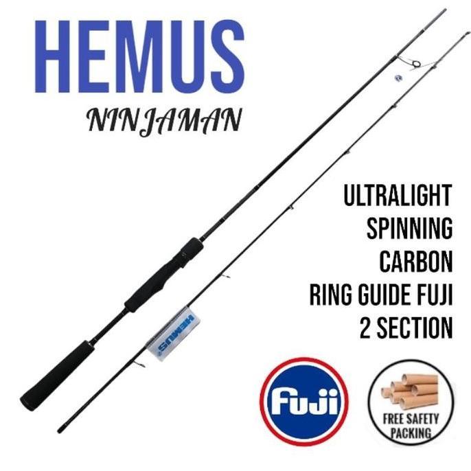 Sakanatsuri- Joran Ul Hemus Ninjaman Carbon - Ring Fuji