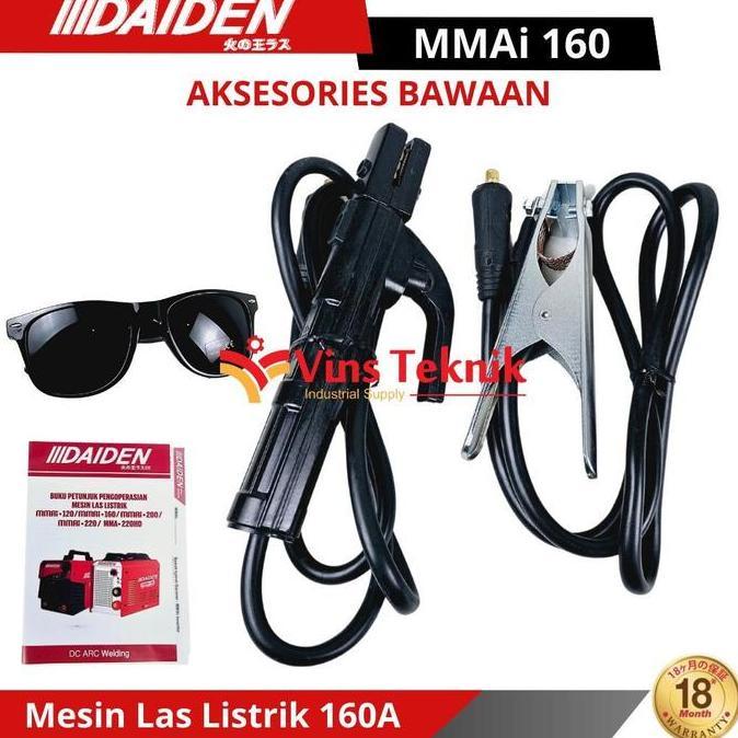 DAIDEN MMAi 160 Mesin Las Inverter Trafo Las Travo Las 160A Daiden MMA 160