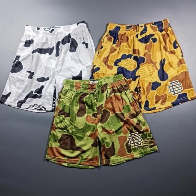 Celana Basket Eric Emanuel Basic Camo Shorts Streetwear