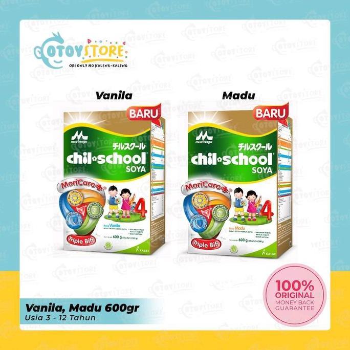Akachan- Morinaga Chil School Soya Vanila Madu 600 Gram
