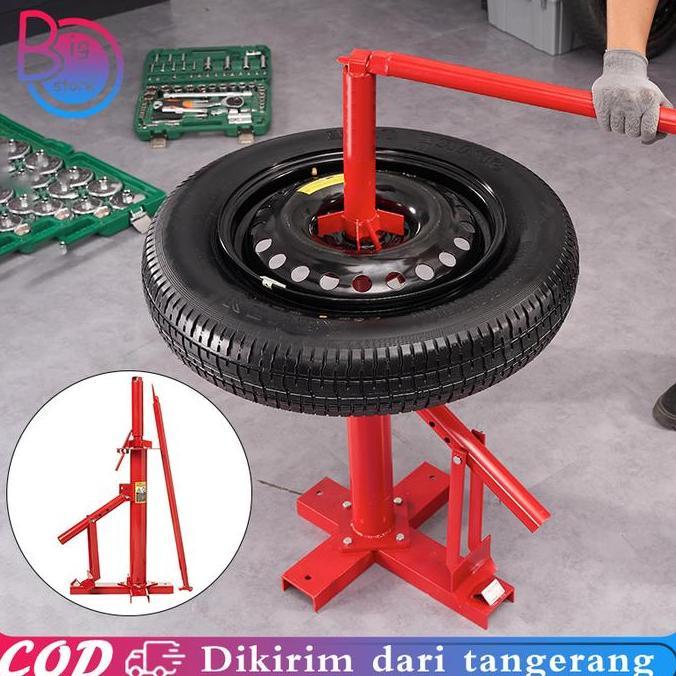 LOANHERCH Pembuka Ban Mobil Manual Pembuka Ban Motor Otomatis Tire Changer Manual Motor Alat Buka Ba
