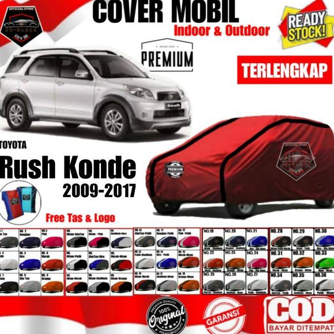 Kualitasbaik- Toyota Rush Konde Cover Mobil 2011-2021, Sarung Mobil Rush, Selimut Mobil Rush, Anti C