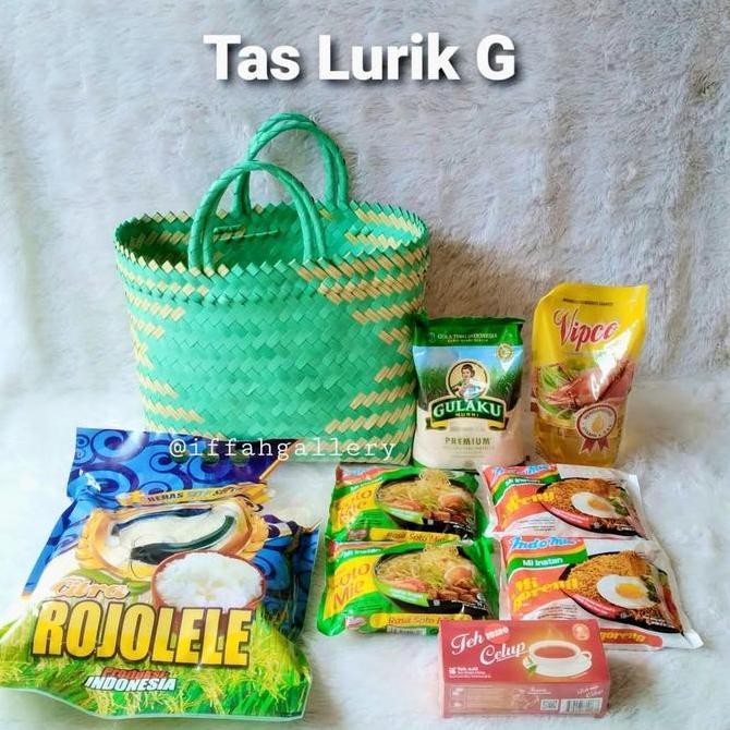 Keki- Paket Sembako Tas Lurik G Sembako Murah Ramadhan Dan Parcel Lebaran