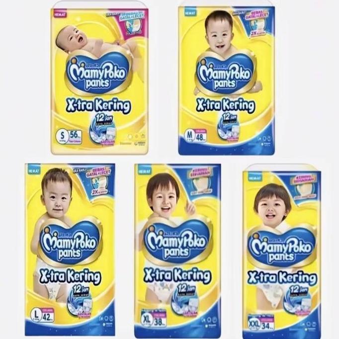 Rejaka272 - Mamypoko Pants (M48) Xtra Kering M48/Pampers Mamypoko Jumbo M48