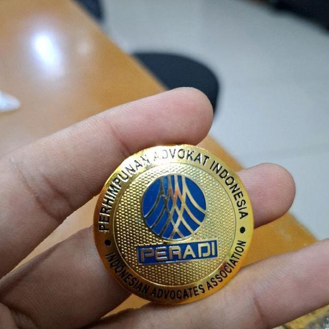 pin peradi lencana peradi pin peradi magnet