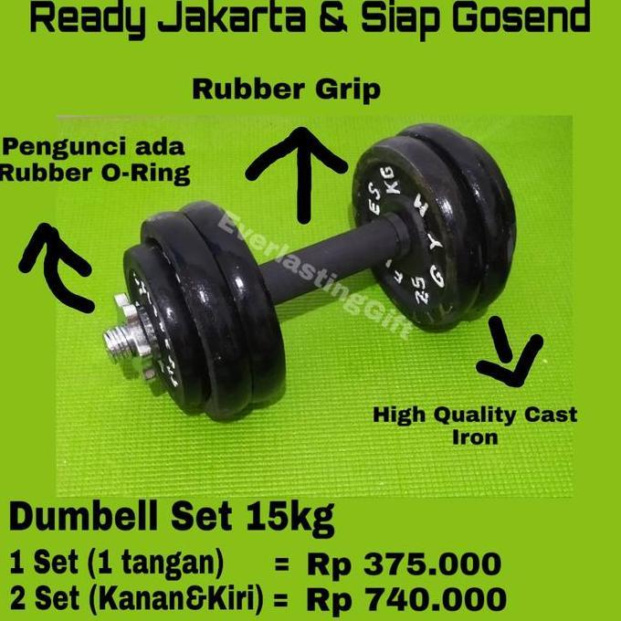 Stick Dumbell + Beban Custom