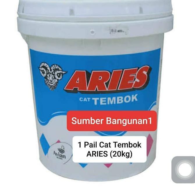 Cat tembok Aries 20kg by avian cat tembok 1 pail