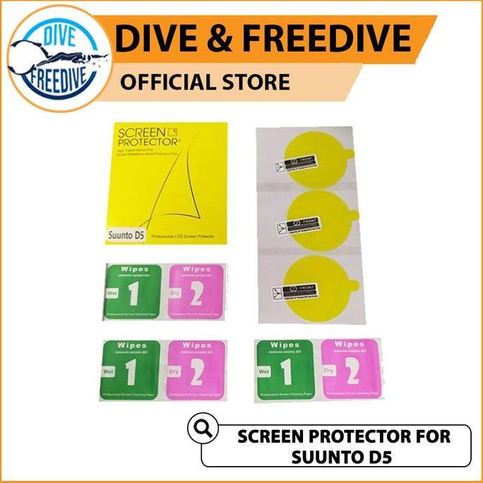 TERBARU - Film Screen Guard Suunto D5 Layar Protector Dive Computer Diving Selam