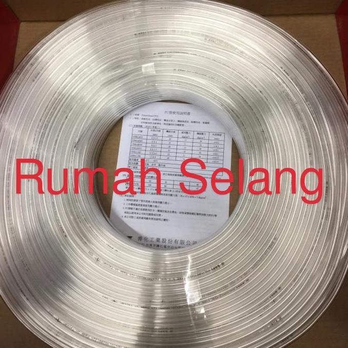 Promo Selang Pu Shpi 8 X 12 Mm Rollan / Selang Polyurethane Shpi 100 Meter