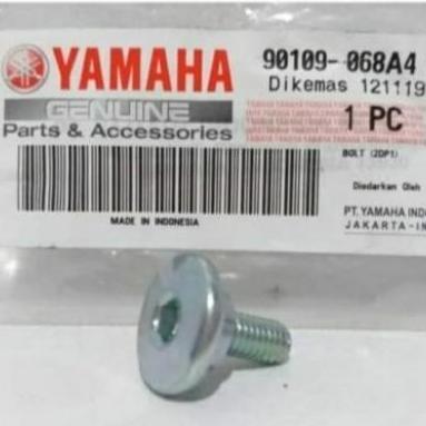 baut L spakbor depan nmax,aerox,levi asli yamaha 90109 068A4
