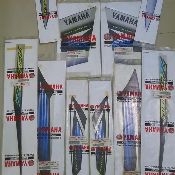 graphic striping nouvo z biru silver 2005 original yamaha