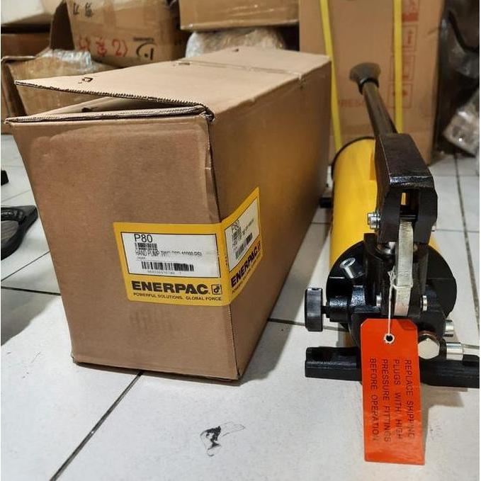 Murah P80 Enerpac Original Two Speed, Ultima Steel Hydraulic Hand Pump