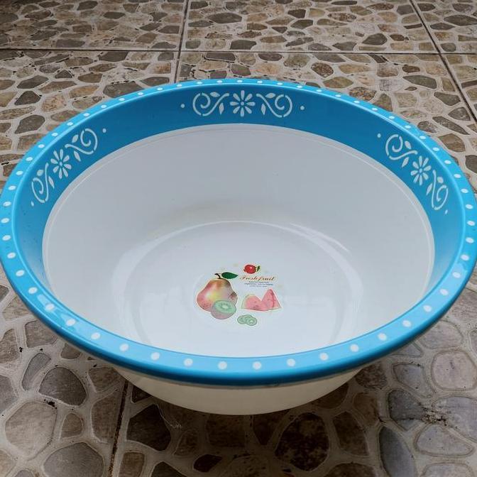 BASKOM PUTIH 18 RINGGO PLASTIK TEBAL murah