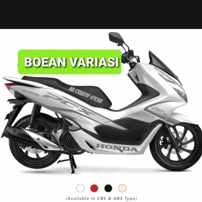 PROMO CUTTING STICKER PCX 150 PUTIH HITAM