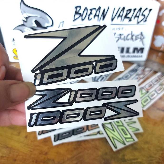 Cutting sticker kawasaki Z1000 EMBLEM Z 1000 tulisan z1000