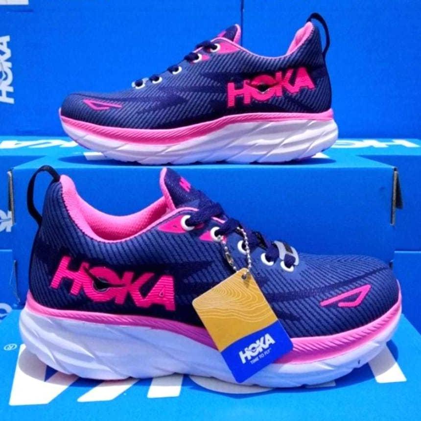 Hot Sale Sepatu Hoka Carbon X2 Runing Shoes Hoka Lari Olahraga Sneakers Pria Wanita