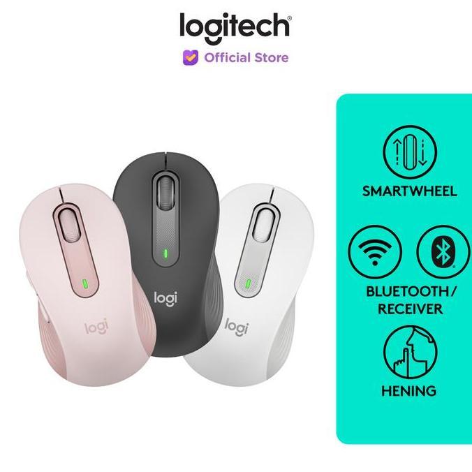 NEW LOGITECH SIGNATURE M650 MOUSE WIRELESS BLUETOOTH SILENT BEST