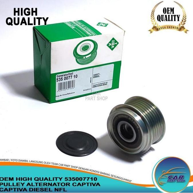 PULLEY ALTERNATOR CAPTIVA PULLY ALTERNATOR CAPTIVA DIESEL NFL OEM