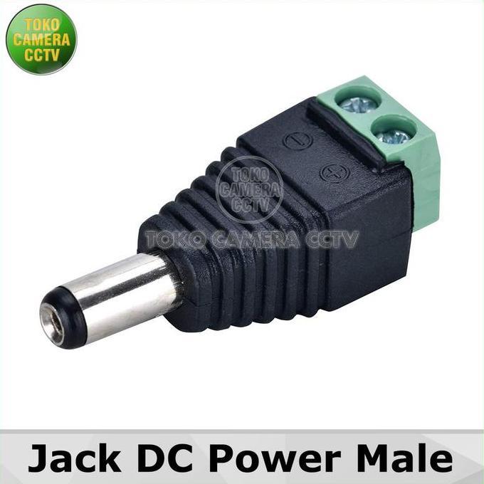 JACK DC POWER MALE / KONEKTOR DC POWER MALE PROMO TERBATAS