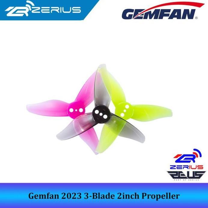 Gemfan 2023 2inch 3-Blade 1mm Shaft Toothpick Propeller