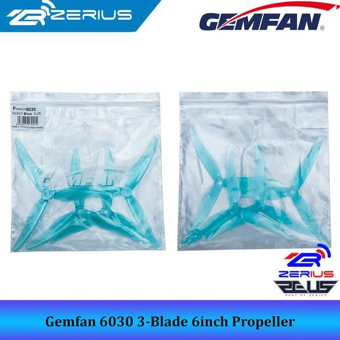 Gemfan Freestyle 6030 3-Blade 6inch for Freestyle FPV Drone Propeller