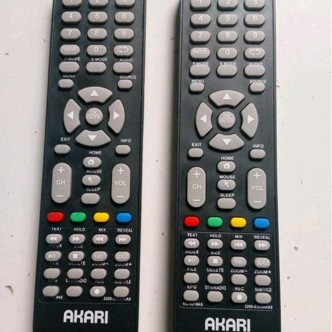 REMOT TV LED LCD AKARI SMART TV RC 9918AS /RC9920AS /RC2205 Remote