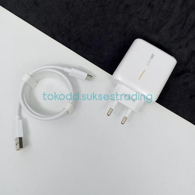 CHARGER REALME TYPE C 65Watt ORIGINAL 100% SUPER VOOC CASAN REALME