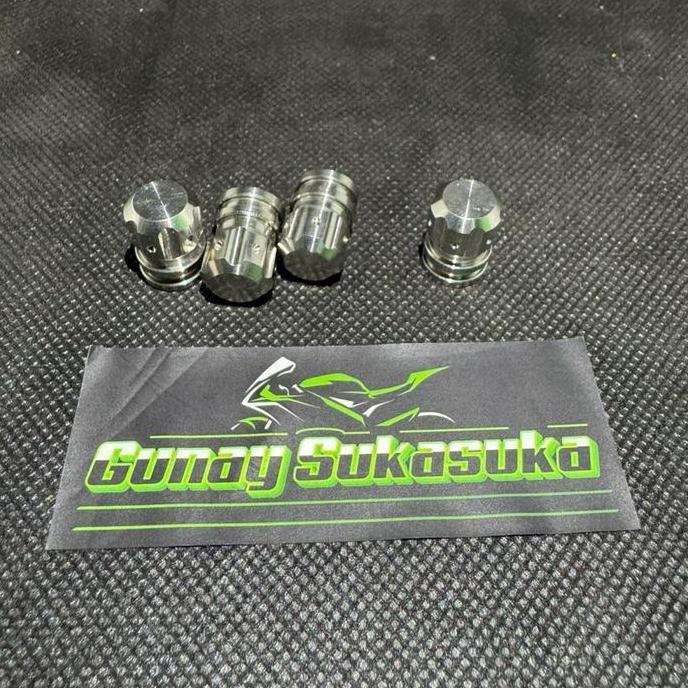 Tutup Pentil Ban Titanium Ninja R Ss Rr Zx New Rr