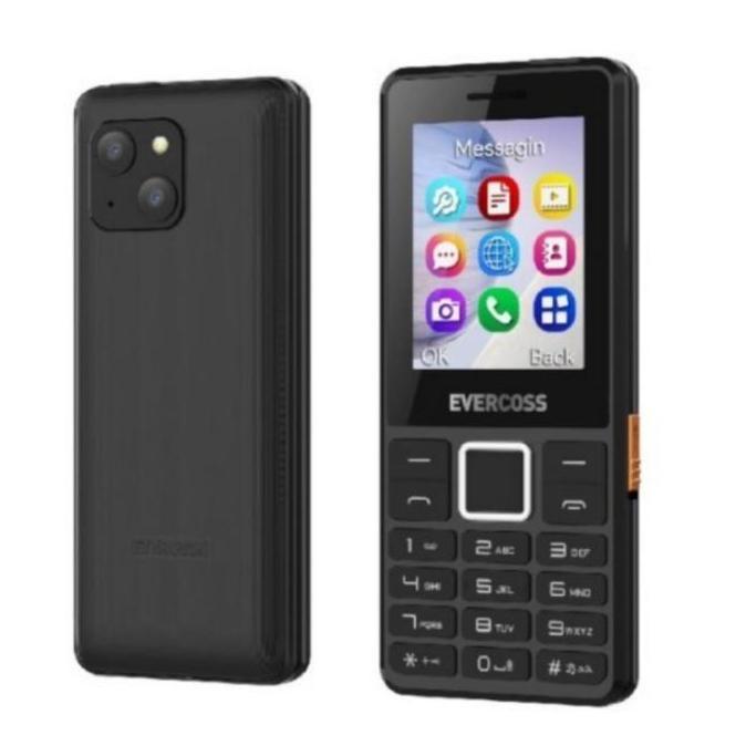 EVERCOSS N2C - LAYAR 2.4 INCH- RADIO TANPA HEADSET- GARANSI RESMI