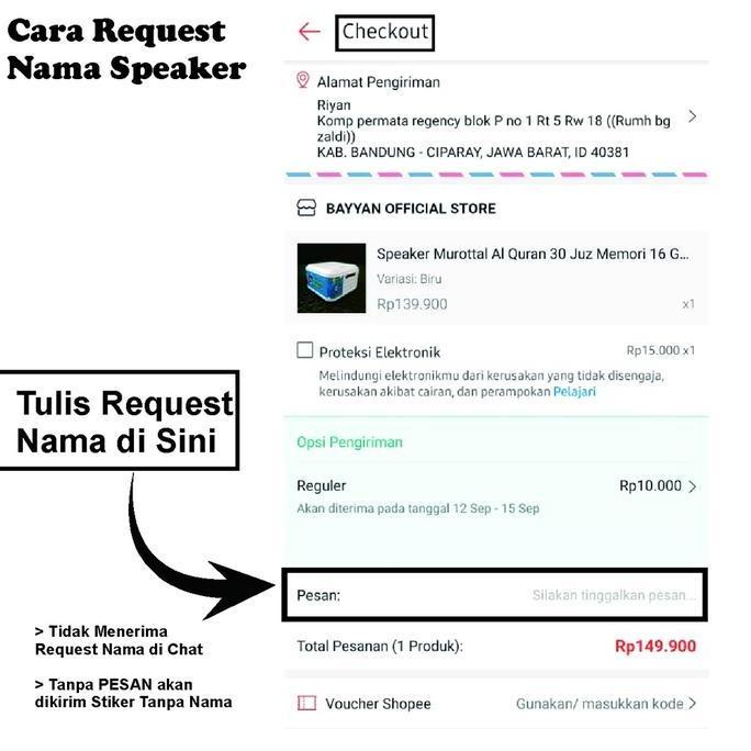 SPEAKER AL QURAN ZB 800 BT 30 JUZ MEMORI 16GB/ Speaker Murottal/