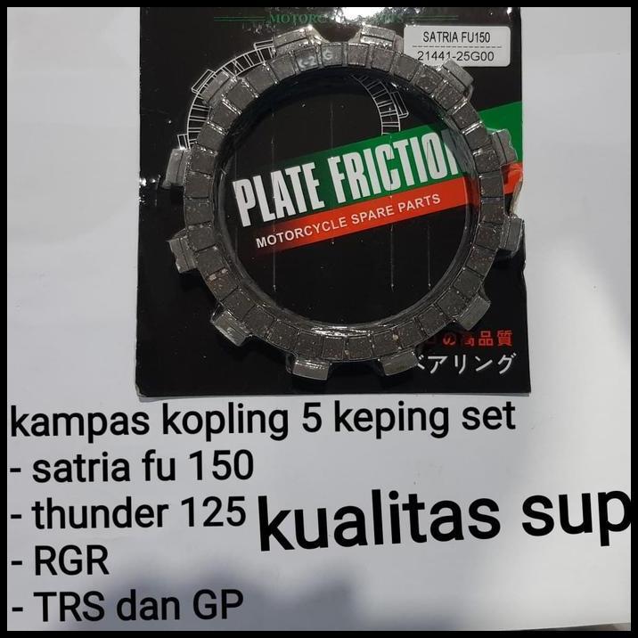 GRATIS ONGKIR KAMPAS KOPLING SATRIA FU 150 KAMPAS KOPLING THUNDER 125 KAMPAS RGR TRS 