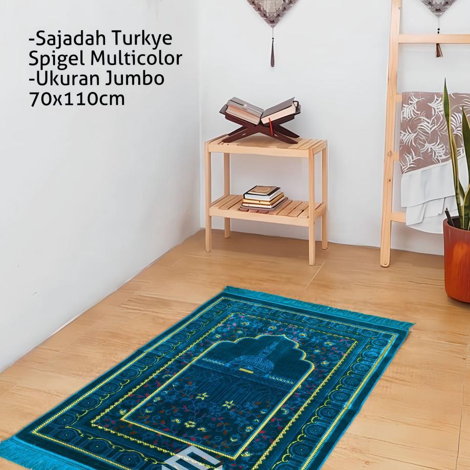 Murah Sajadah Turki Bulu Tebal / Sajadah Turki Bulu Lembut / Sajadah Dewasa Ukuran Besar