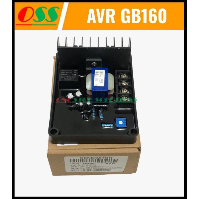 BEST DEAL AVR BRUSH GENERATOR UNIVERSAL GB 160 GB-160 GB160 AVR GENSET UNIVERSAL 