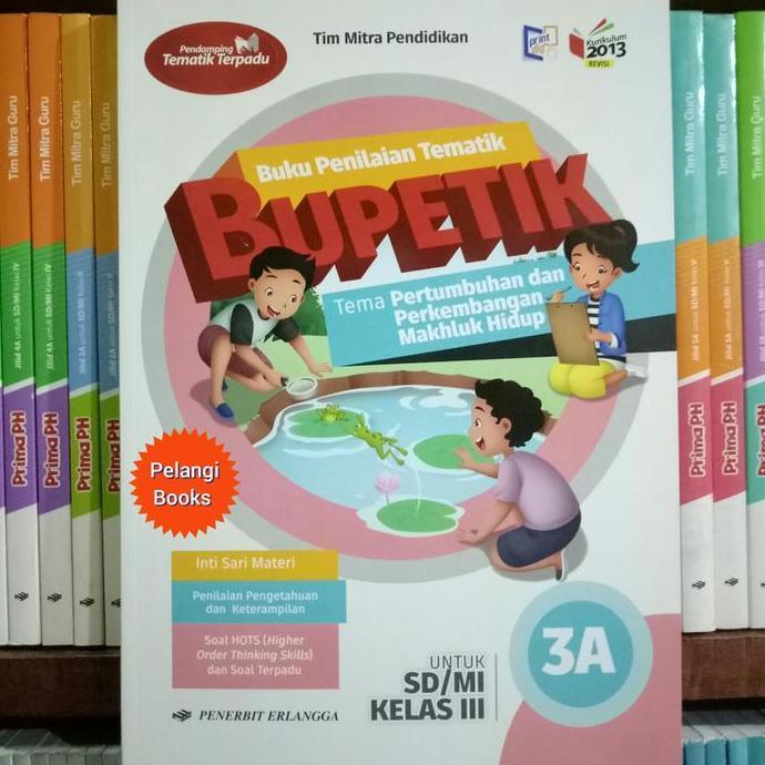 BUKU BUPETIK (PENILAIAN TEMATIK) SD/MI KELAS 3A REVISI K13N