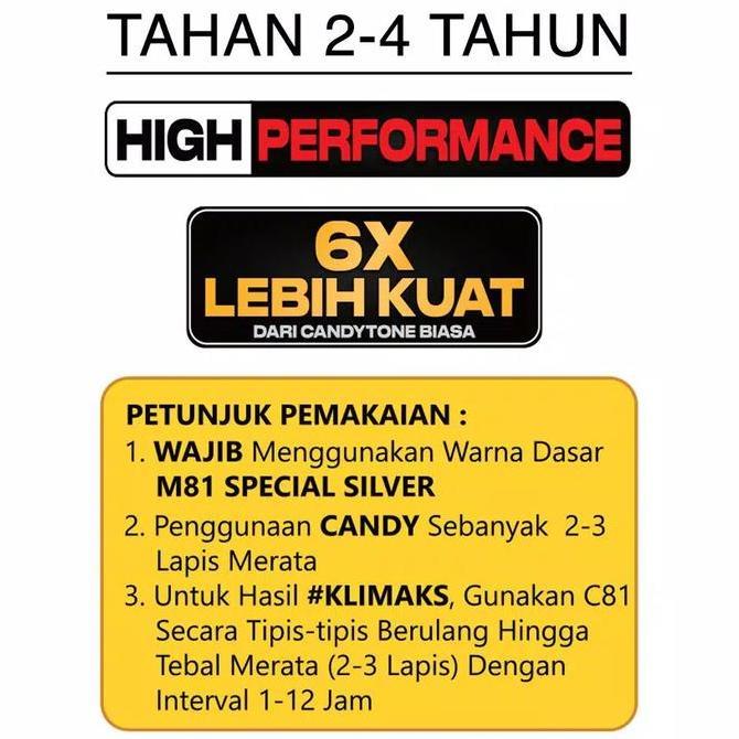 Sapporo Ultimate Soul Crystal Ultra Candy Blue UCT04/blue/biru/pylox