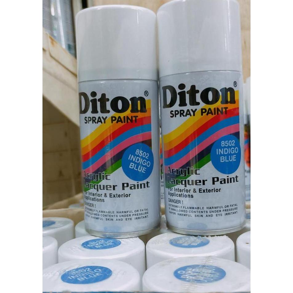 Cat semprot aerosol pylox Diton Blue Indigo 8502