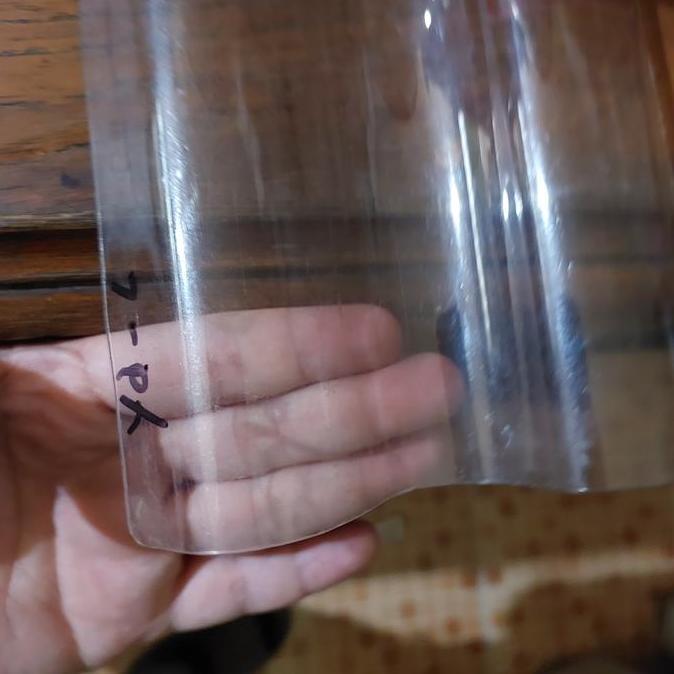 FIBER GELOMBANG TEBAL 1 MM TRANSPARAN BENING