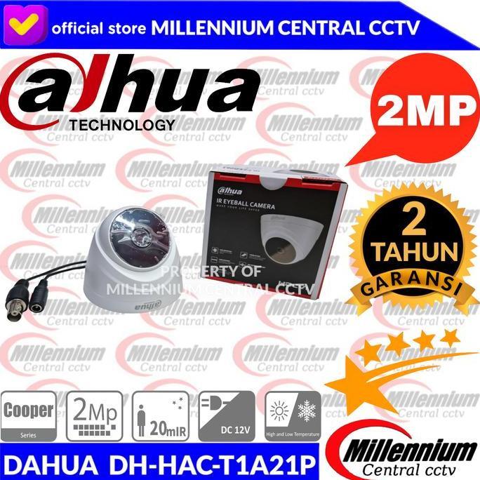 Sale Dahua Paket Cctv 4 Channel 2Mp 1080P Cooper 4 Kamera Hdd 500Gb/1Tb/2Tb Dvr H.265 Garansi 2 Tahu
