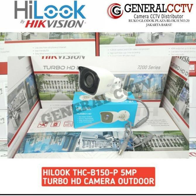 Grosir Paket Cctv 4 Camera Hilook 5Mp Komplit Tinggal Pasang Kamera
