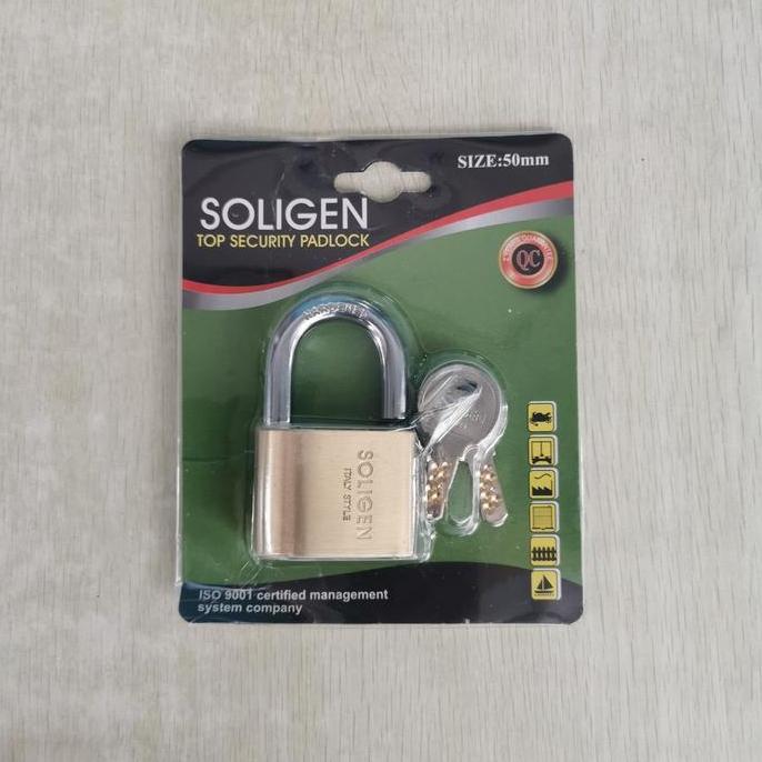 Gembok soligen per komputer 50 mm