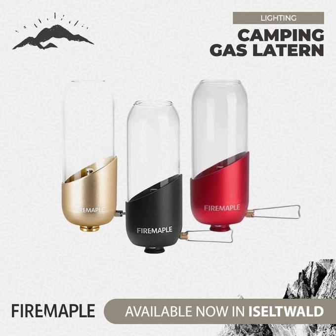 Lampu Gas Firemaple Orange Camping Gas Latern