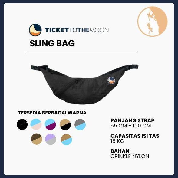 Sling Bag Ticket To The Moon