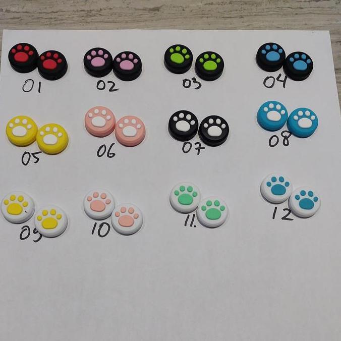 Ready nintendo switch joycon thumb grip / silikon cap joycon / analog joycon