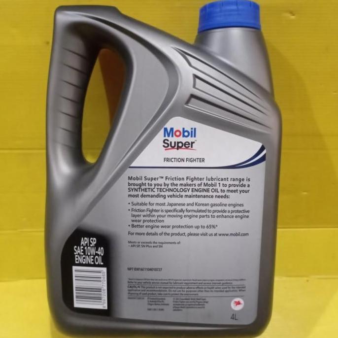 oli mobil super 2000 SAE 10W-40 kemasan 4liter khusus pulau jawa