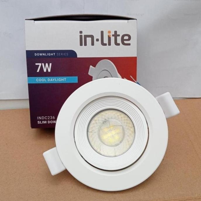 LAMPU SPOTLIGHT IN-LITE / INLITE / IN LITE DOWNLIGHT LED 7W -