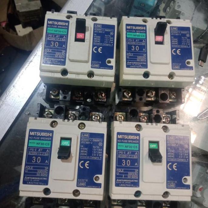 mccb nfb breaker mitsubishi nf30cs 10a