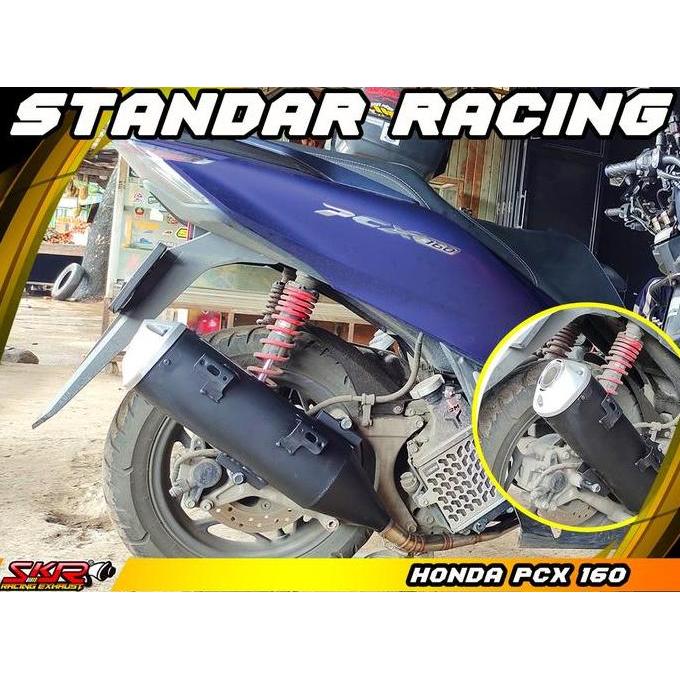 KNALPOT STANDAR HONDA RACING PCX 160 by SKR RACING EXHAUST