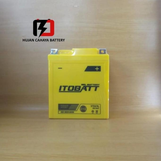 Aki Vespa LX 150 / Vespa LX125 / Vespa Sprint - ITOBATT YTX7L-BS MF