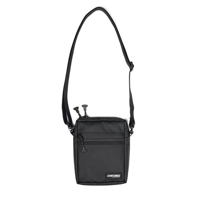 STYLE FASHION Zerothree - Sling Bag Pria Waterproof Mini - Arkana - Anti Air Original STYLE FASHION